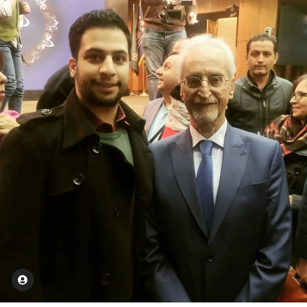 Shahan Behkamrad at a professional meeting